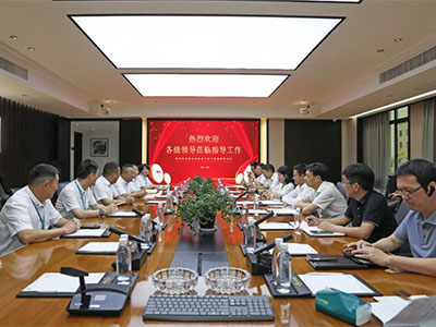 拼經(jīng)濟(jì) 促發(fā)展！溫州灣新區(qū)黨工委副書(shū)記謝忠誠(chéng)率隊(duì)赴集團(tuán)開(kāi)展調(diào)研督導(dǎo)活動(dòng)